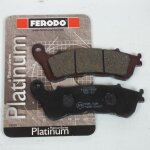 Plaquette de frein ferodo pour moto honda 600 hornet 2011 a 2012 pc41h / av / fdb2196p neuf