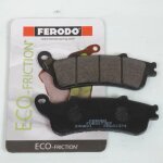 Plaquette de frein ferodo pour moto honda 650 nt v deauville 2002 a 2005 avg / avd / ar / fdb2073ef neuf ...