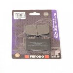 Plaquette de frein ferodo pour moto yamaha 1100 bt bulldog 2002 a 2006 avg / avd neuf