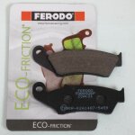 Plaquette de frein ferodo pour quad honda 450 trx 2006 a 2009 te32u / av neuf