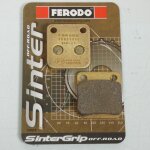 Plaquette de frein ferodo pour quad yamaha 400 yfm g grizzly 2007 avg / avd neuf