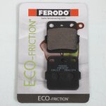 Plaquette de frein ferodo pour quad yamaha 660 yfm g grizzly 2002 a 2008 avg / avd neuf