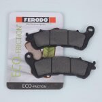 Plaquette de frein ferodo pour scooter honda 300 sh i ie 4t lc 2011 a 2015 av neuf
