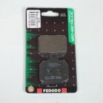 Plaquette de frein ferodo pour scooter keeway 125 silverblade 2017 c2331014b400 / ar neuf