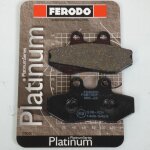 Plaquette de frein ferodo pour scooter yamaha 125 nxc cygnus x carburateur 2004 a 2006 av neuf