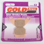 Plaquette de frein gold fren pour buggy moto roma 125 lazer buggie 2003 a 2007 ard neuf