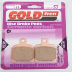 Plaquette de frein gold fren pour moto benelli 899 century racer 2011 a 2012 ard neuf Plaquette de frein gold fren pour moto benelli 899 century racer 2011 a 2012 ard neuf
