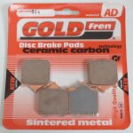 Plaquette de frein gold fren pour moto bmw 1000 s rr 2010 a 2018 avg / avd / jantes racing 7 b�tons neuf ...
