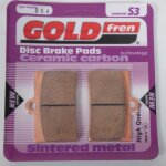 Plaquette de frein gold fren pour moto honda 900 cbr evolution blade 1999 avg / avd neuf Plaquette de frein gold fren pour moto honda 900 cbr evolution blade 1999 avg / avd neuf