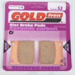 Plaquette de frein gold fren pour moto suzuki 250 rg gamma 1983 avg / arg / wd neuf