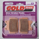 Plaquette de frein gold fren pour moto yamaha 250 tzr r v - twin 1991 a 1993 ard / 3xv1 / 3x4 / 3xv6 ...