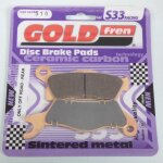 Plaquette de frein gold fren pour quad can - am 1000 outlander ltd 4x4 2013 avd / ard neuf