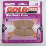 Plaquette de frein gold fren pour quad can - am 1000 outlander ltd 4x4 2013 avg / arg neuf