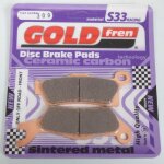 Plaquette de frein gold fren pour pour quad can - am 1000 renegade xxc 2012 a 2014 avg / arg neuf