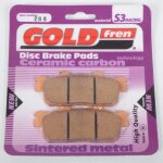 Plaquette de frein gold fren pour quad chinois 150 atv ard / t71000 neuf