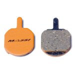 Plaquettes de freins massi compatibles avec hayes mx2 / mx3 / mechanical et sole hydraulic