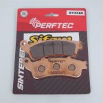 Plaquette de frein perftec pour moto honda 1000 xl v varadero abs 2007 a 2013 ar neuf