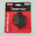 Plaquette de frein perftec pour moto honda 750 xrv africa twin 1990 a 2003 ar neuf