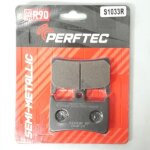 Plaquette de frein perftec pour moto yamaha 1100 bt bulldog 2002 a 2006 avg / avd neuf