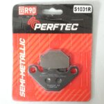 Plaquette de frein perftec pour quad eton 300 vector st 2006 a 2007 avg / avd neuf