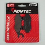 Plaquette de frein perftec pour quad suzuki 500 lt - f f quadrunner 1998 a 2002 avd neuf