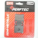 Plaquette de frein perftec pour scooter gilera 800 gp 2008 a 2014 ar neuf