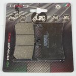 Plaquette de frein rms pour moto yamaha 1100 bulldog 2002 a 2004 rp051 / av neuf