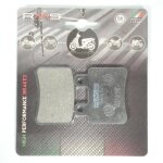 Plaquette de frein rms pour scooter peugeot 125 jet force 2005 a 2007 vga a2adjb / ar neuf