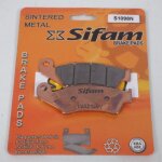 Plaquette de frein sifam pour moto honda 750 xrv africa twin rd04 / 07 1993 a 2003 avg / avd neuf