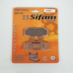 Plaquette de frein sifam pour moto ktm 600 lc4 gs 1988 a 1989 av / ar neuf