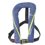 Plastimo gilet de sauvetage pilot 165 automatique avec harnais - bleu