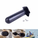 Plastique encastr� porte - canne a p�che bouchon joint kayak bateau cano� attirail noir 1 ensemble