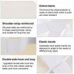 Plastron taekwondo, long Plastron taekwondo, long