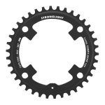 Plateau gravel 4 branches stronglight campagnolo ekar ct2 38dts mono 13v - noir