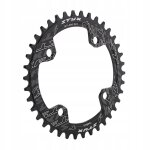 Plateau rond pour vélo monovitesse bcd 104 mm 38 dents noir Plateau rond pour vélo monovitesse bcd 104 mm 38 dents noir