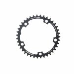 Plateau stronglight ct2 adaptable ultegra 42t - noir / blanc / gris