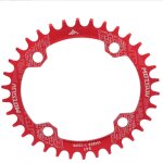 Plateau de v�lo 104bcd 34 dents ovale etroit large manivelle etoile disque ensemble de pi�ces de cyclisme ...