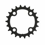 Plateau vtt 4bra triple 22dts d. 64 noir interieur sunrace acier