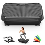 Plateforme de fitness a vibrations, drainage lymphatique et appareil de sculpture du corps entier, equipé ... Plateforme de fitness a vibrations, drainage lymphatique et appareil de sculpture du corps entier, equipé ...