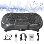 Plateformes vibrantes - 99 niveaux d'intensité - avec haut - parleur bluetooth - 2 bandes de résistance ... Plateformes vibrantes - 99 niveaux d'intensité - avec haut - parleur bluetooth - 2 bandes de résistance ...