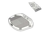 Platine standard pour top case shad sh37