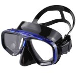 De plonge en apne, lunettes de natation, jupe en silicone pour plonge sous - marine, lentille en verre ...