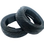 Pneu en caoutchouc pour trottinette electrique, 10 pouces, durable, epais, a vide, pour la conduite de ...