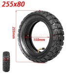 Pneu int�rieur et ext�rieur 255x80 pour scooter electrique zero 10x dualtron kugoo m4, 10 pouces, 10x3. ...