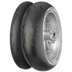 Pneu moto continental contiraceattack 2 street 180 / 55 r17 73 w hypersport