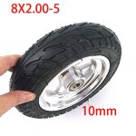 Pneu sans chambre a air 8x2. 10 - 5 pour scooter electrique kugoo s3, mini - v�lo de poche