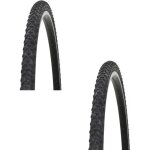Pneu vélo cross a crampon - cyclingcolors - 700x35c - noir - mixte - vtt Pneu vélo cross a crampon - cyclingcolors - 700x35c - noir - mixte - vtt
