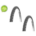 Pneu vlo electrique anti - crevaison 27, 5  x 1, 75 cyclingcolors pour vae vtc vtt - noir