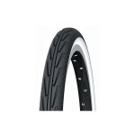Pneu velo michelin 600 a conf city'j blanc / noir t / rigide 37 - 541