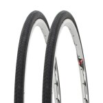 Pneu v�lo - mixte - 700 x 28c - nylon - noir - lot de 2